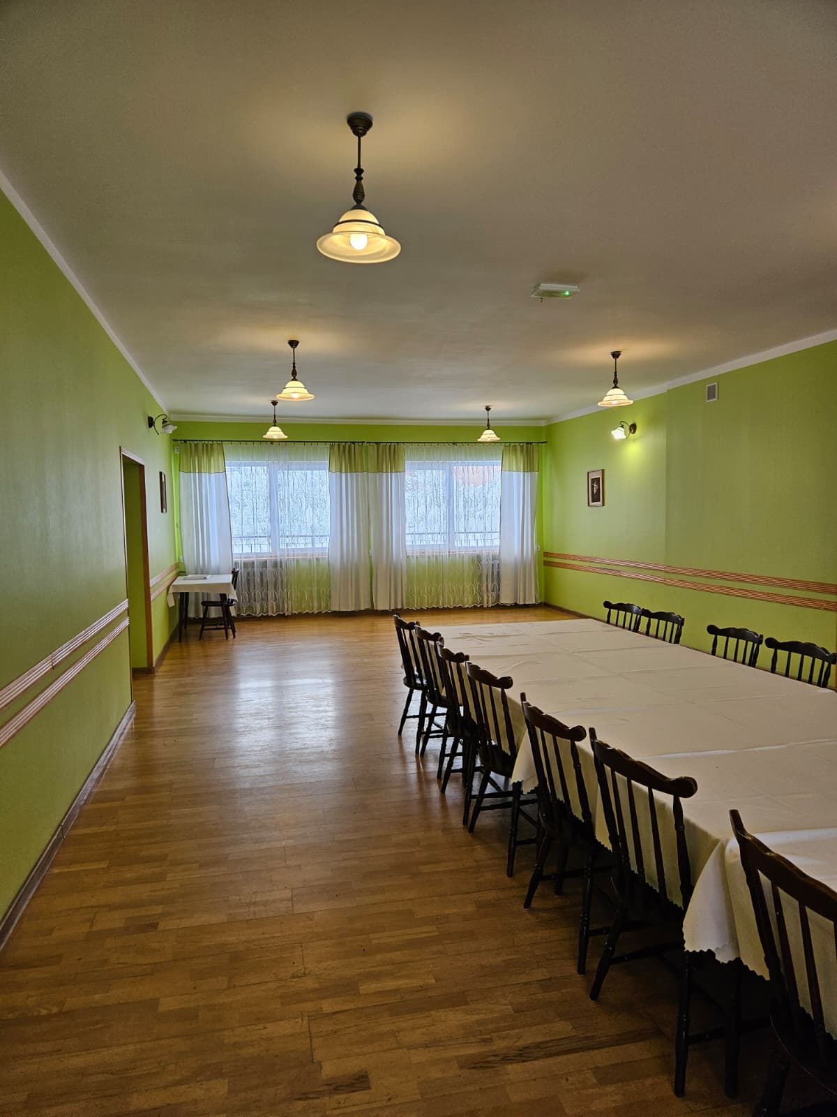 Sala zielona detale